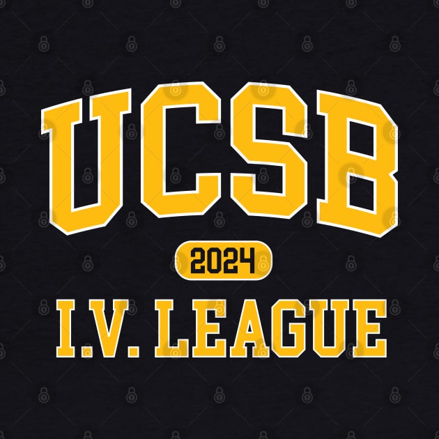 UCSB Class of 2024 I.V. League by Vector Deluxe